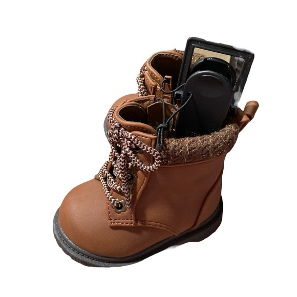 Wonder Nation Sweater Boots With Zipper - Picture 8 of 9